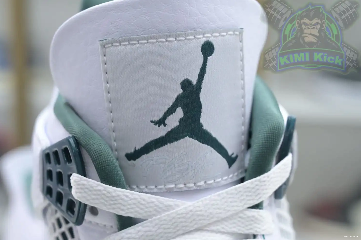 Jordan Green Oxidized Kimikick Air 4 0821